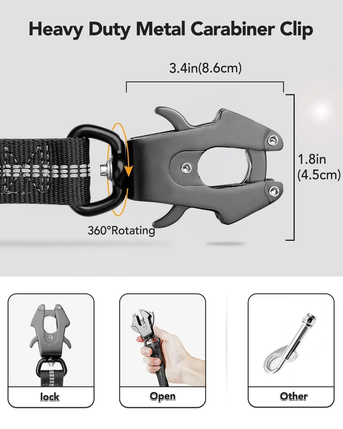 Strong Bungee Dog Leash
